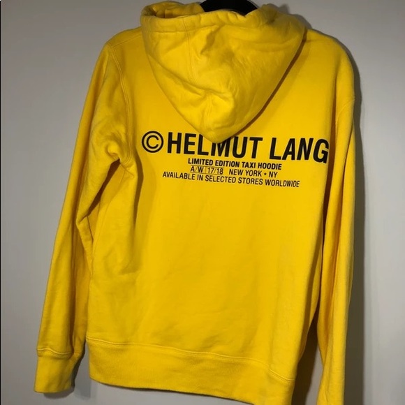 yellow taxi hoodie